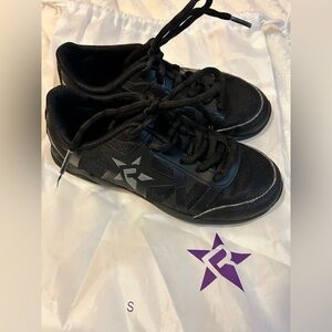Rebel Athletic Black Cheer Shoes Y13